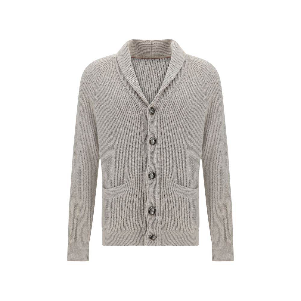 Brunello Cucinelli Ribbed Cardigan - Hilstor
