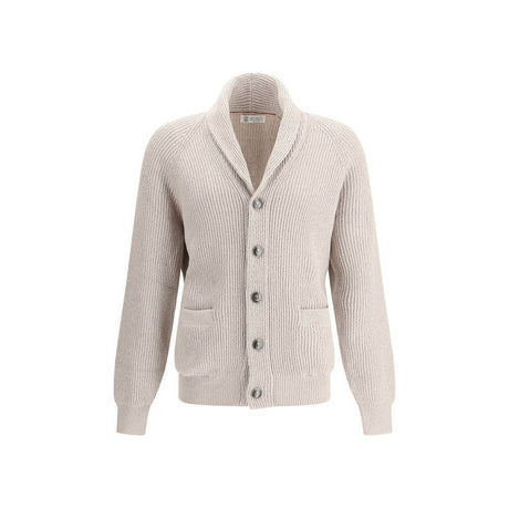 Brunello Cucinelli Ribbed Cardigan - Hilstor