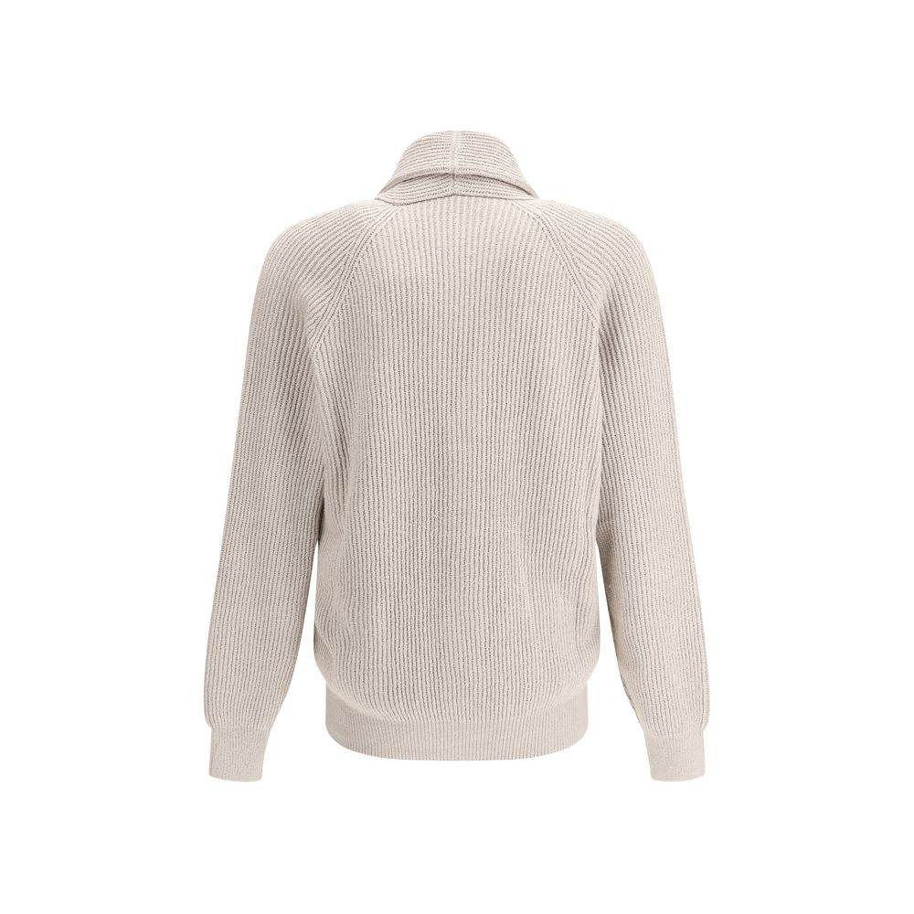 Brunello Cucinelli Ribbed Cardigan - Hilstor
