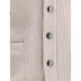 Brunello Cucinelli Ribbed Cardigan - Hilstor