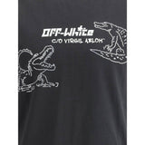 Off-White Cryst Croco T-Shirt - Hilstor