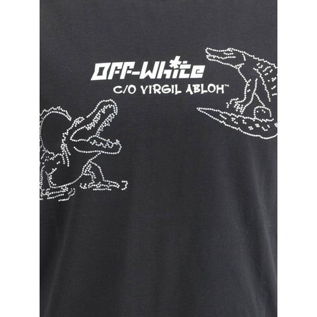 Off-White Cryst Croco T-Shirt - Hilstor