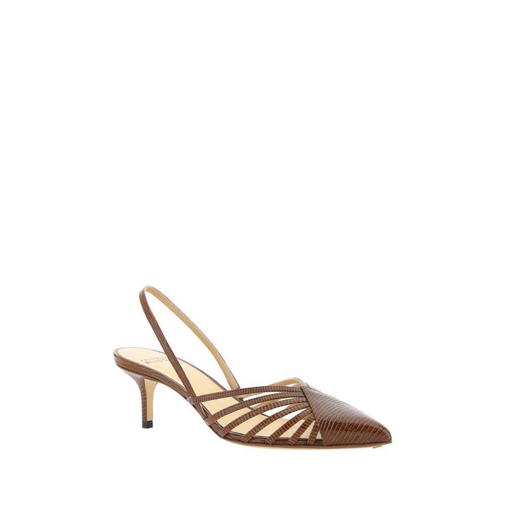 Francesco Russo Cut-out detail pumps - Hilstor