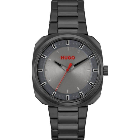 Hugo Boss Gray Stainless Steel Watch - Hilstor