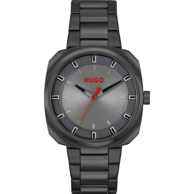 Hugo Boss Gray Stainless Steel Watch - Hilstor