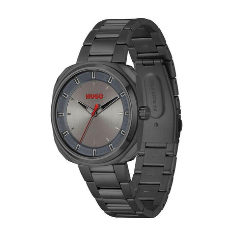 Hugo Boss Gray Stainless Steel Watch - Hilstor