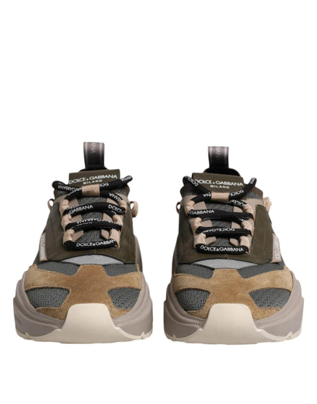 Dolce & Gabbana Multicolor Daymaster Low Top Sneakers Shoes - Hilstor