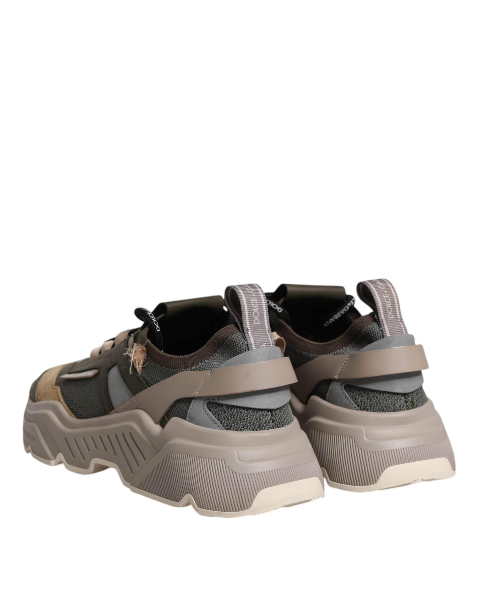 Dolce & Gabbana Multicolor Daymaster Low Top Sneakers Shoes - Hilstor