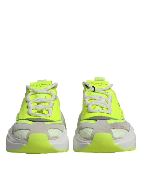 Dolce & Gabbana Multicolor Daymaster Low Top Sneakers Shoes - Hilstor