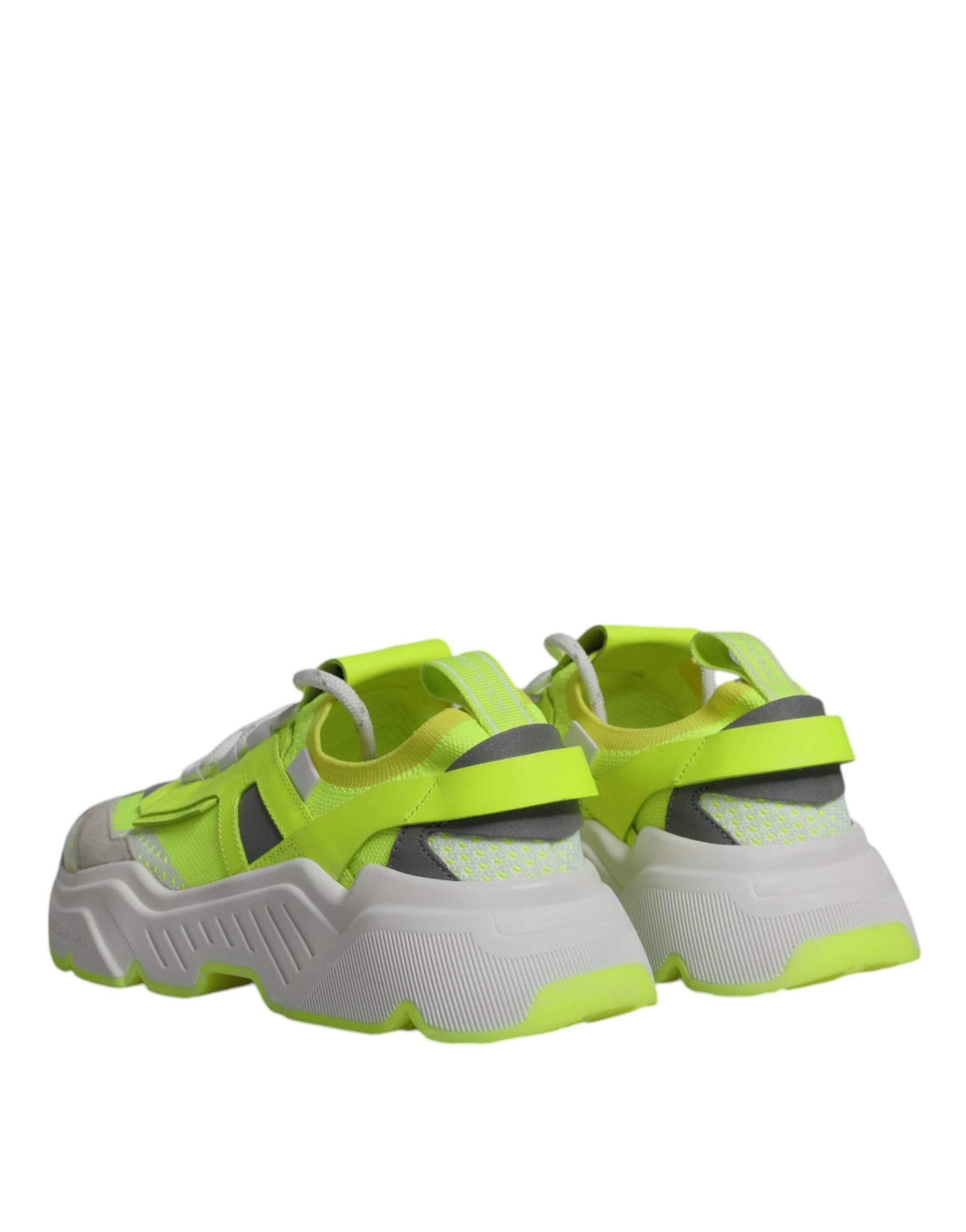 Dolce & Gabbana Multicolor Daymaster Low Top Sneakers Shoes - Hilstor