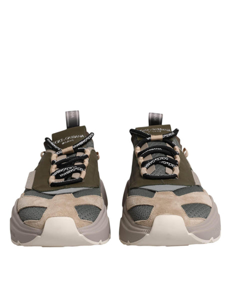 Dolce & Gabbana Multicolor Daymaster Low Top Sneakers Shoes - Hilstor