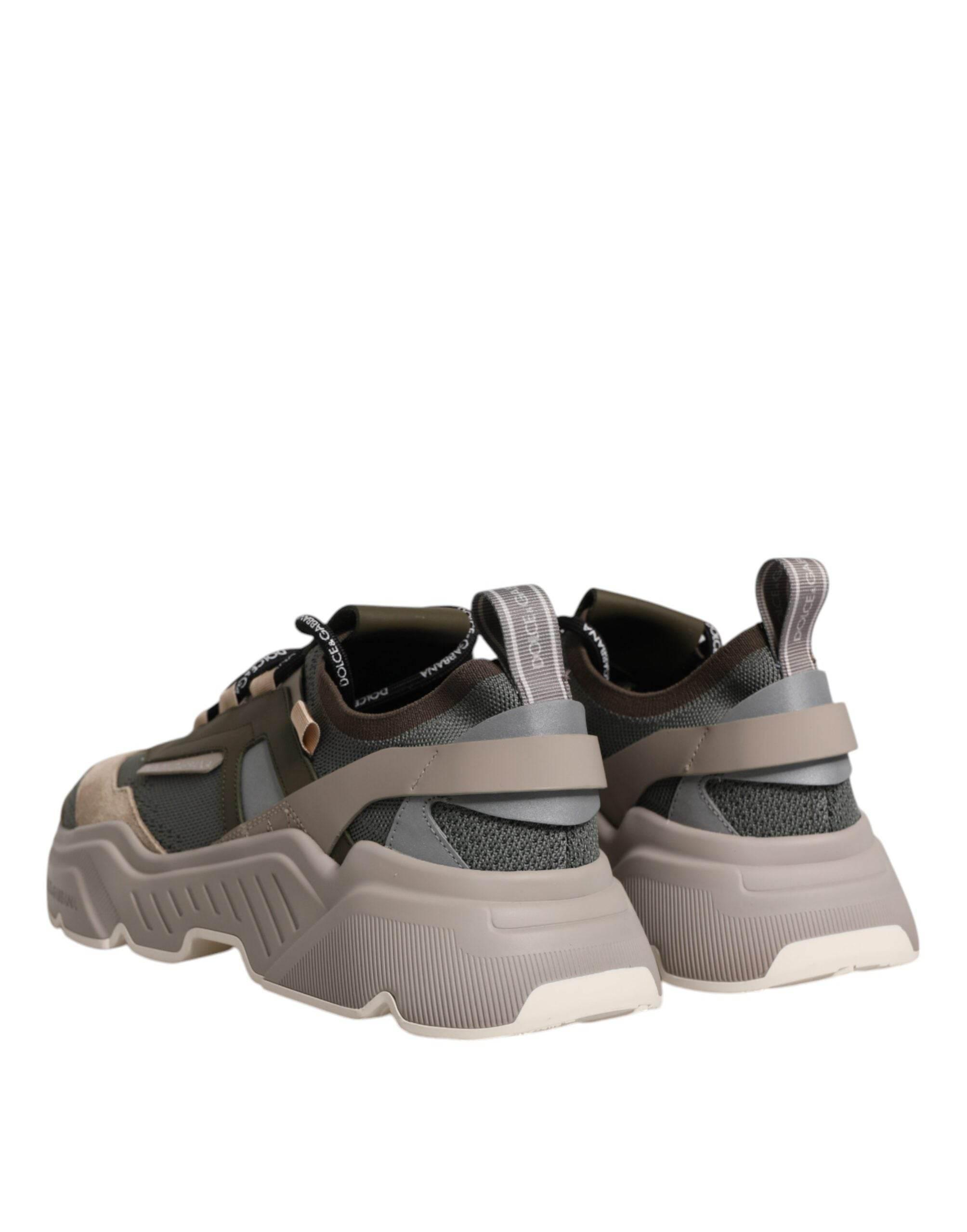 Dolce & Gabbana Multicolor Daymaster Low Top Sneakers Shoes - Hilstor