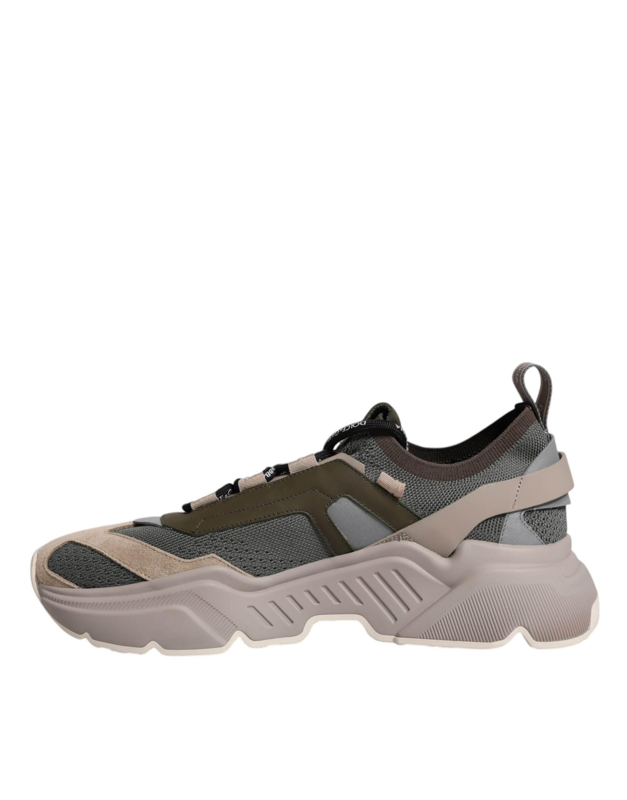 Dolce & Gabbana Multicolor Daymaster Low Top Sneakers Shoes - Hilstor