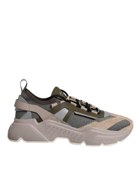 Dolce & Gabbana Multicolor Daymaster Low Top Sneakers Shoes - Hilstor