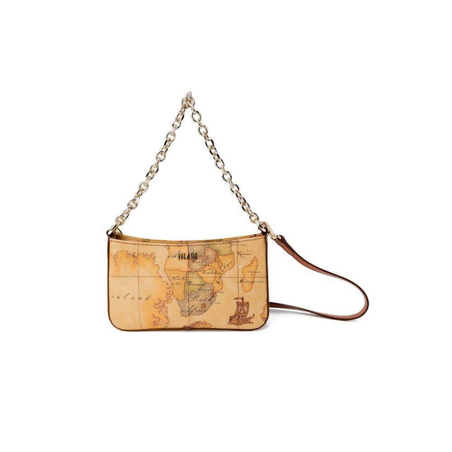 Alviero Martini Prima Classe Beige Cotton Handbag - Hilstor