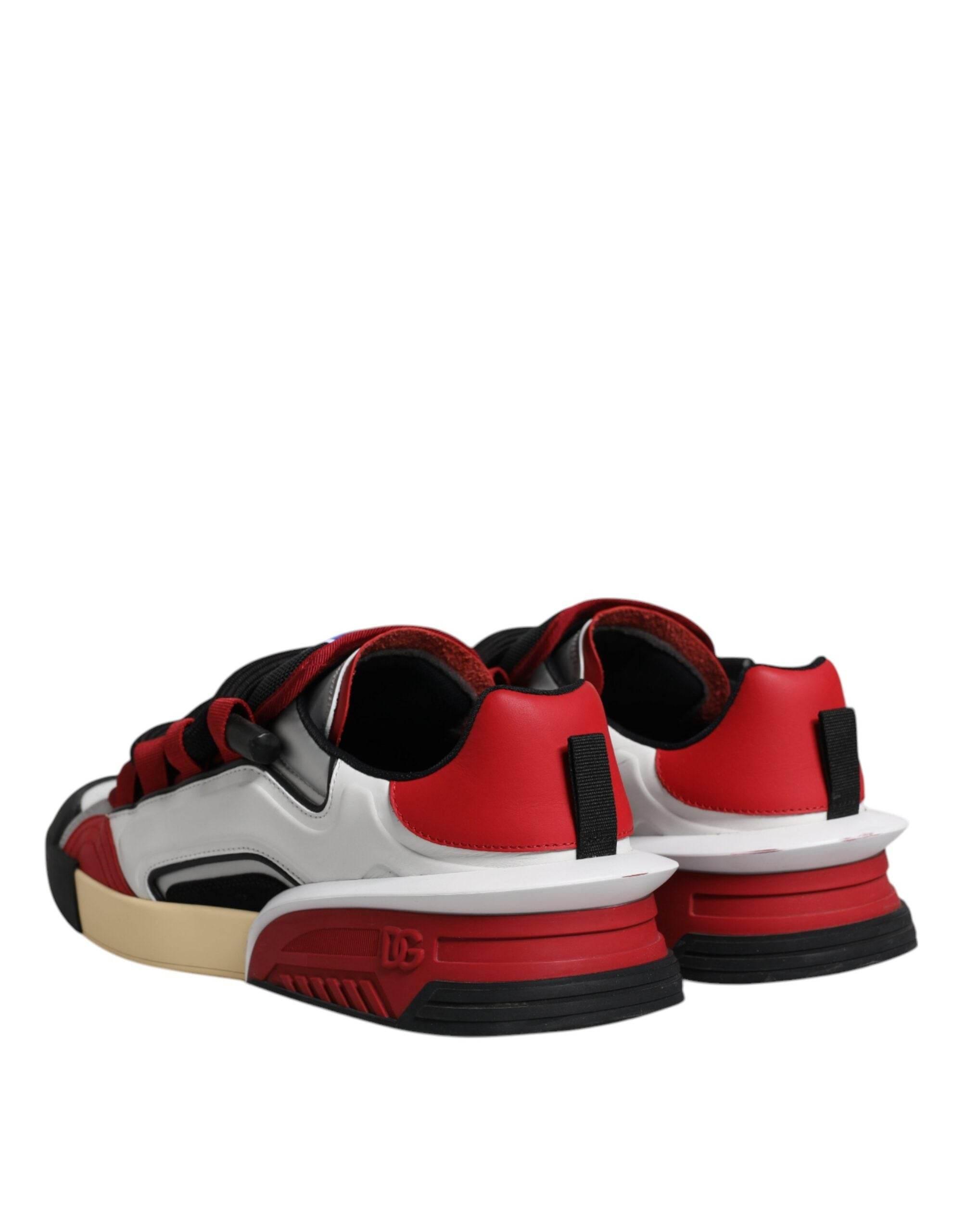 Dolce & Gabbana Multicolor Portofino Space Sneakers Shoes - Hilstor