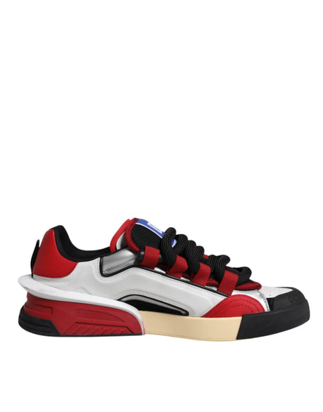 Dolce & Gabbana Multicolor Portofino Space Sneakers Shoes - Hilstor