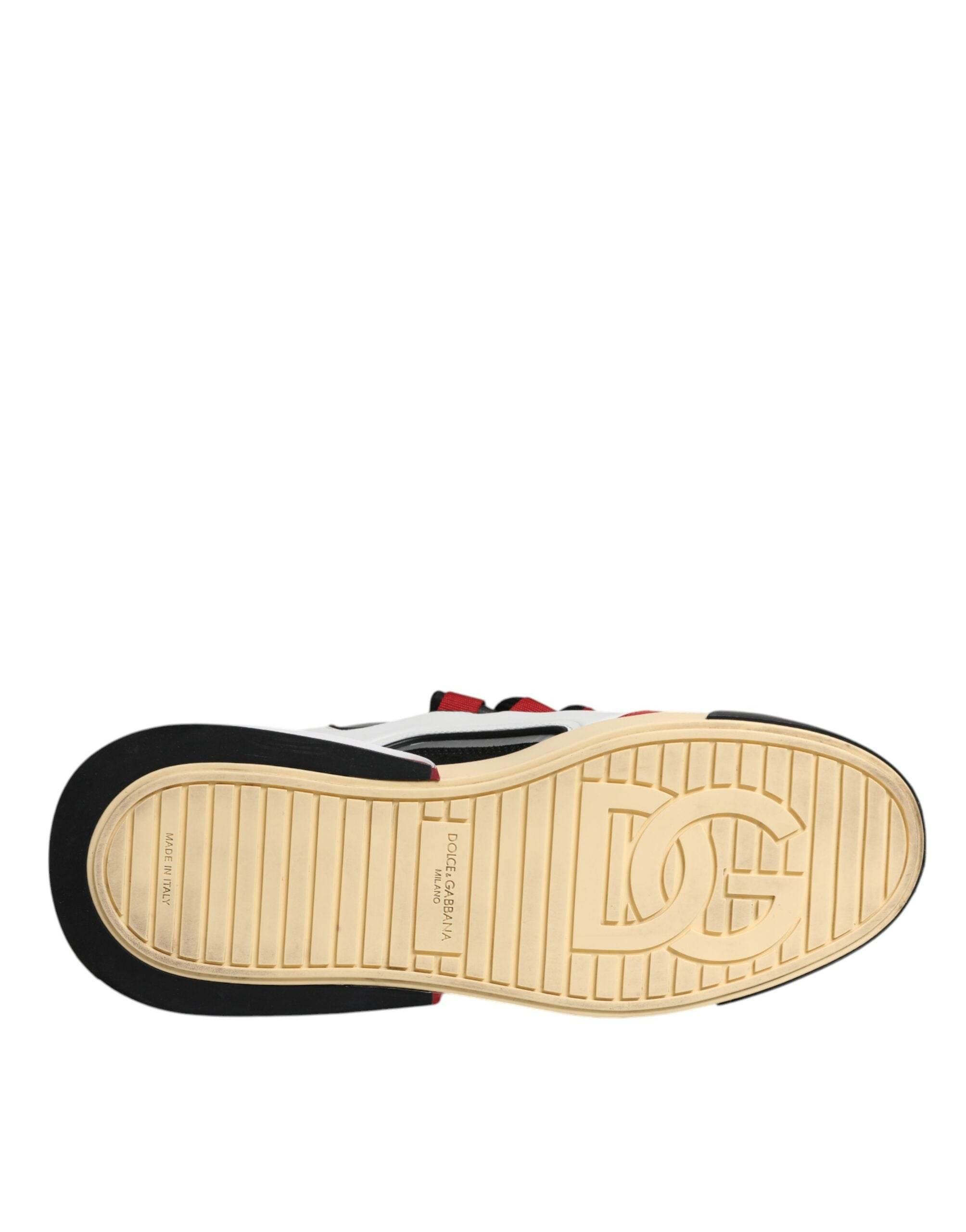 Dolce & Gabbana Multicolor Portofino Space Sneakers Shoes - Hilstor