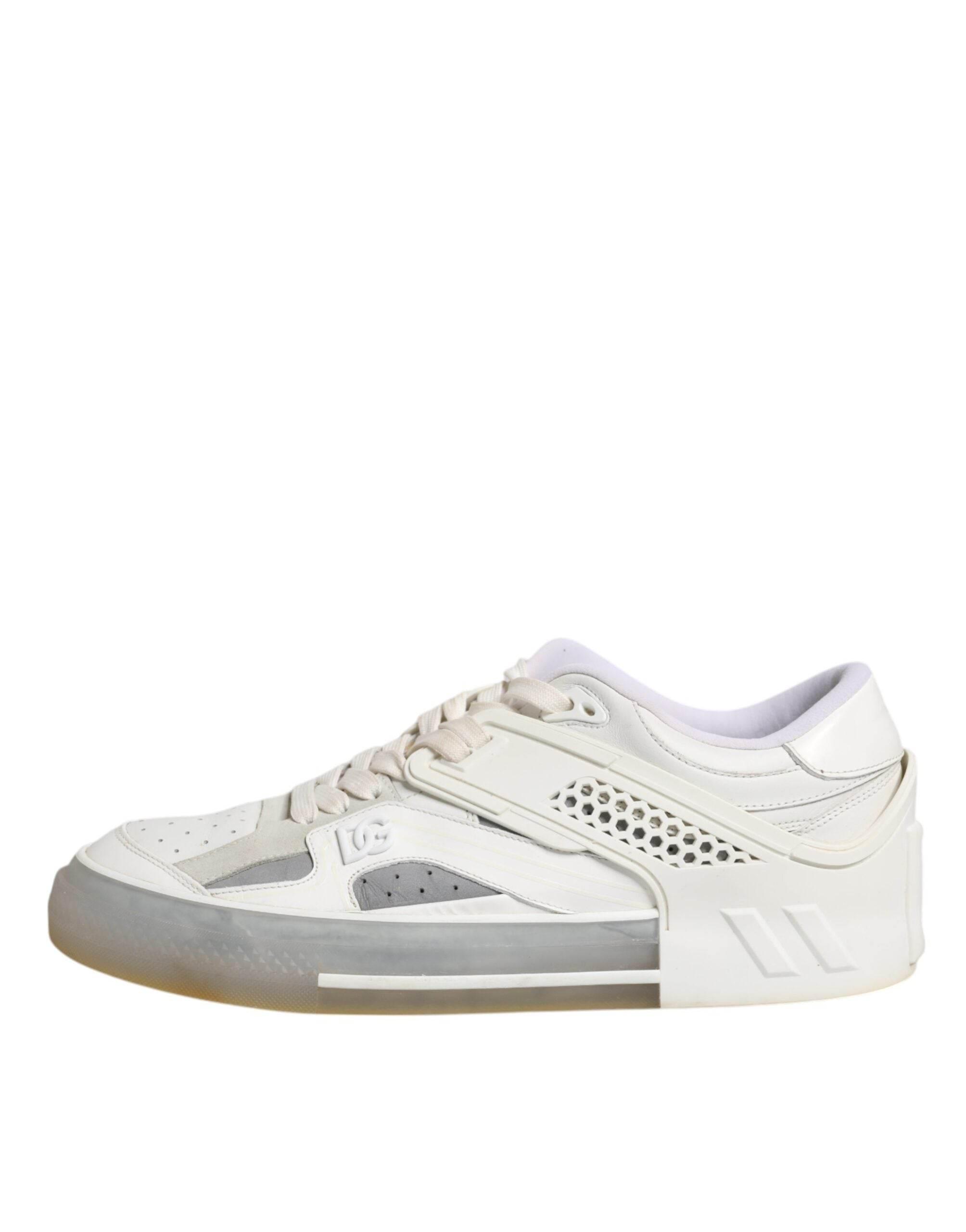 Dolce & Gabbana White DG Logo CUSTOM 2.Zero Sneakers Shoes - Hilstor
