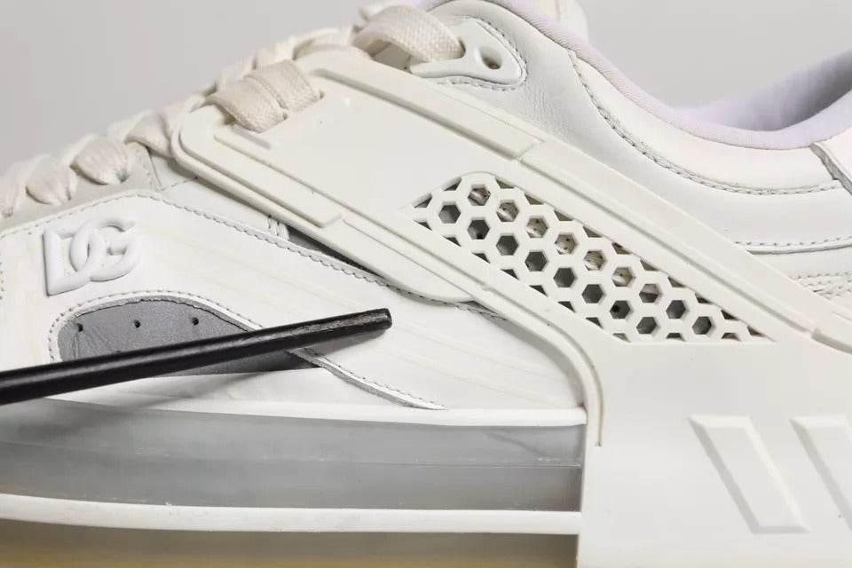 Dolce & Gabbana White DG Logo CUSTOM 2.Zero Sneakers Shoes - Hilstor