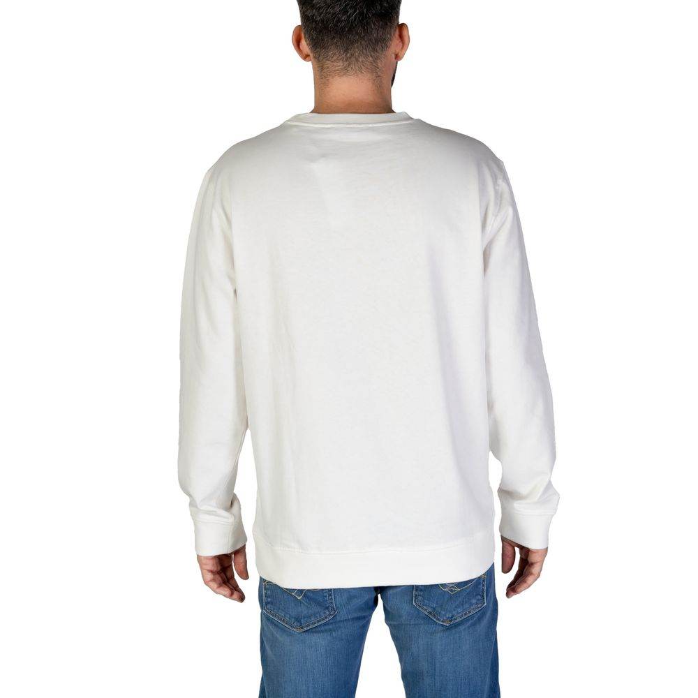 Hamaki-Ho White Cotton Sweater - Hilstor