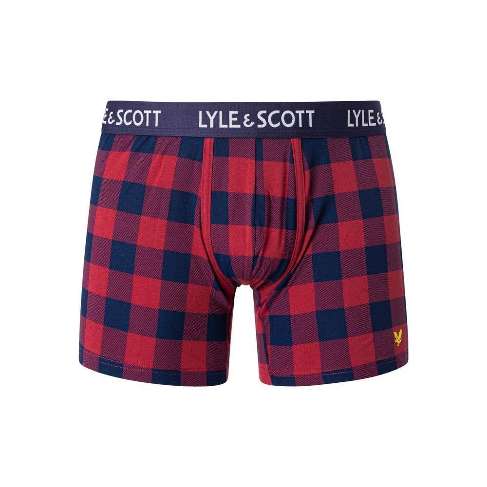 Lyle & Scott Bordeaux Cotton Boxer - Hilstor