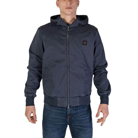 Refrigiwear Blue Cotton Jackets & Coat - Hilstor