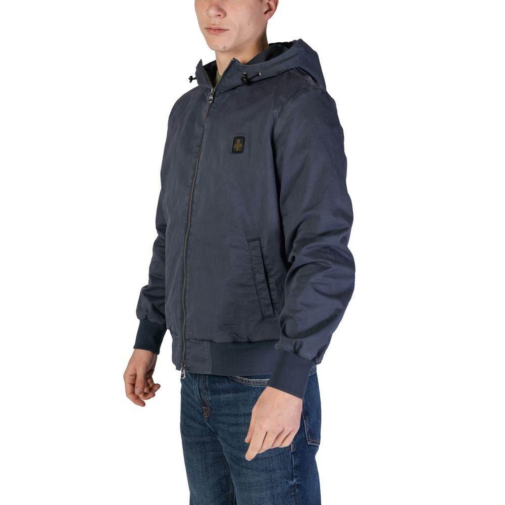 Refrigiwear Blue Cotton Jackets & Coat - Hilstor