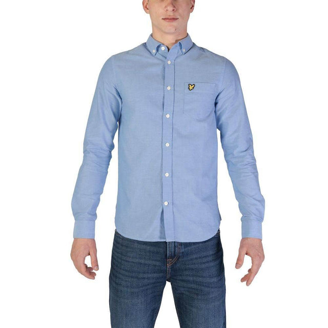 Lyle & Scott Blue Organic Cotton Shirt - Hilstor