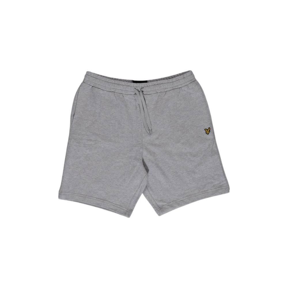Lyle & Scott Gray Cotton Bermuda - Hilstor