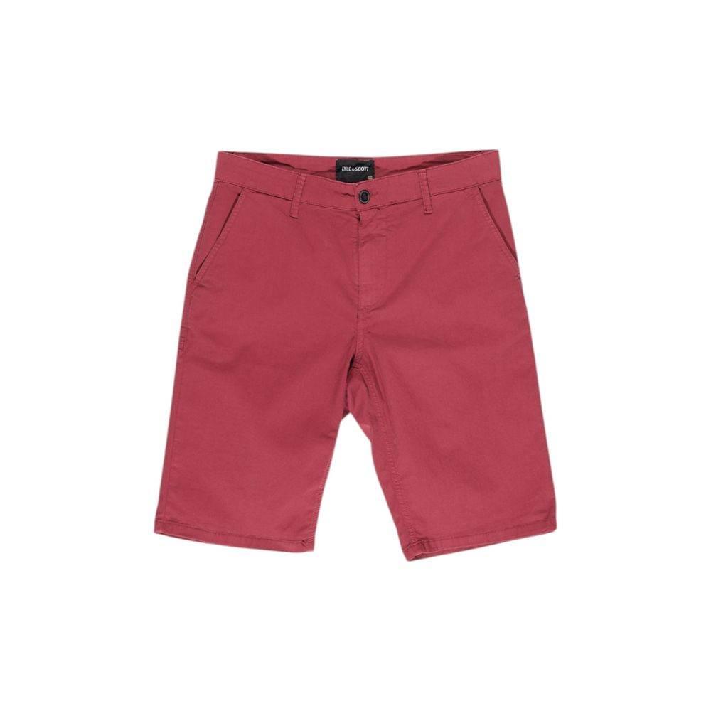 Lyle & Scott Bordeaux Cotton Bermuda - Hilstor