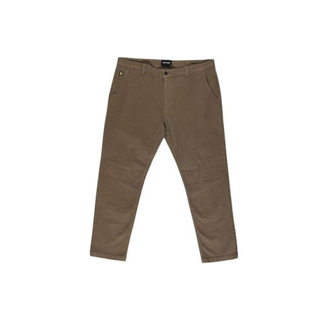Lyle & Scott Beige Cotton Pant - Hilstor