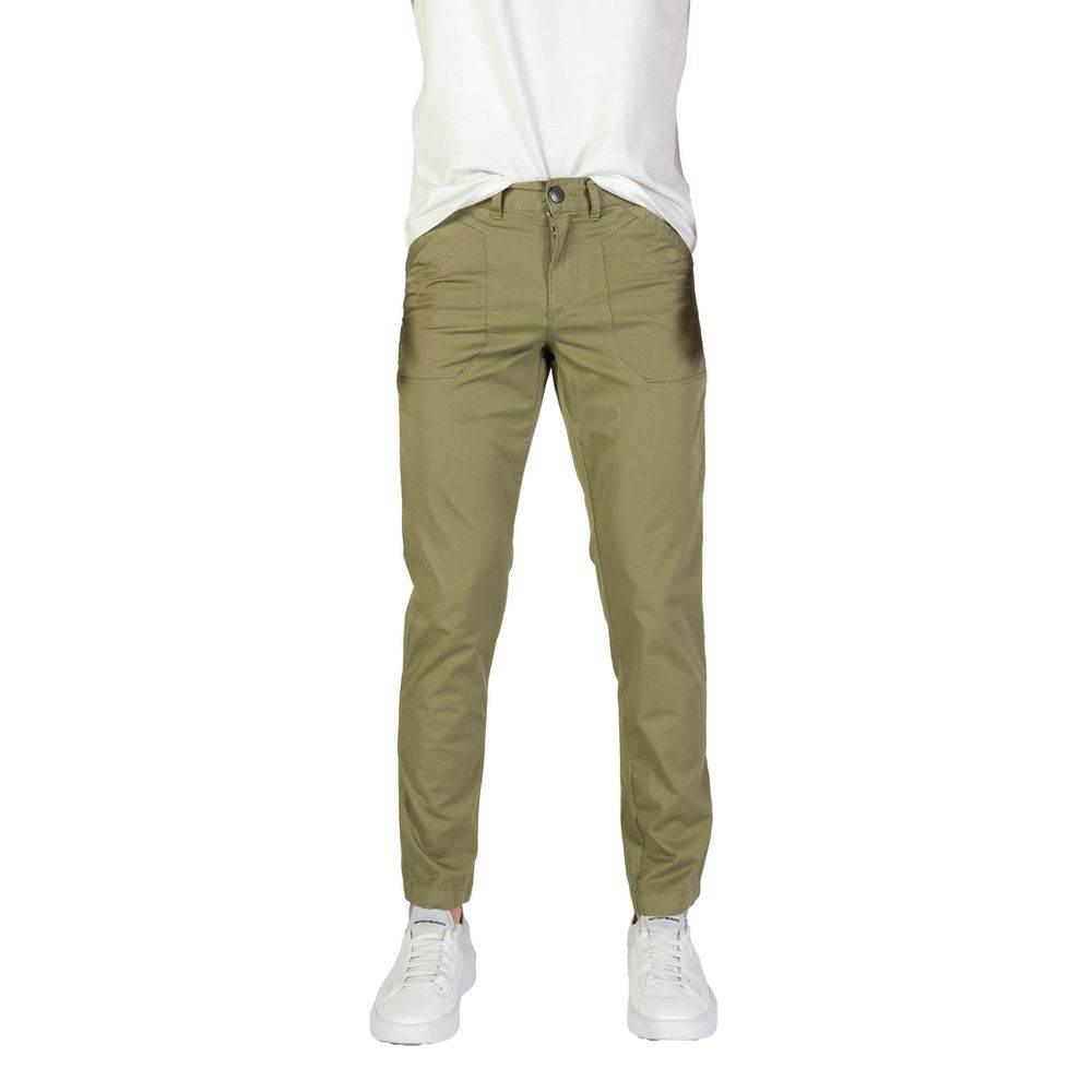 Refrigiwear Green Cotton Pant - Hilstor