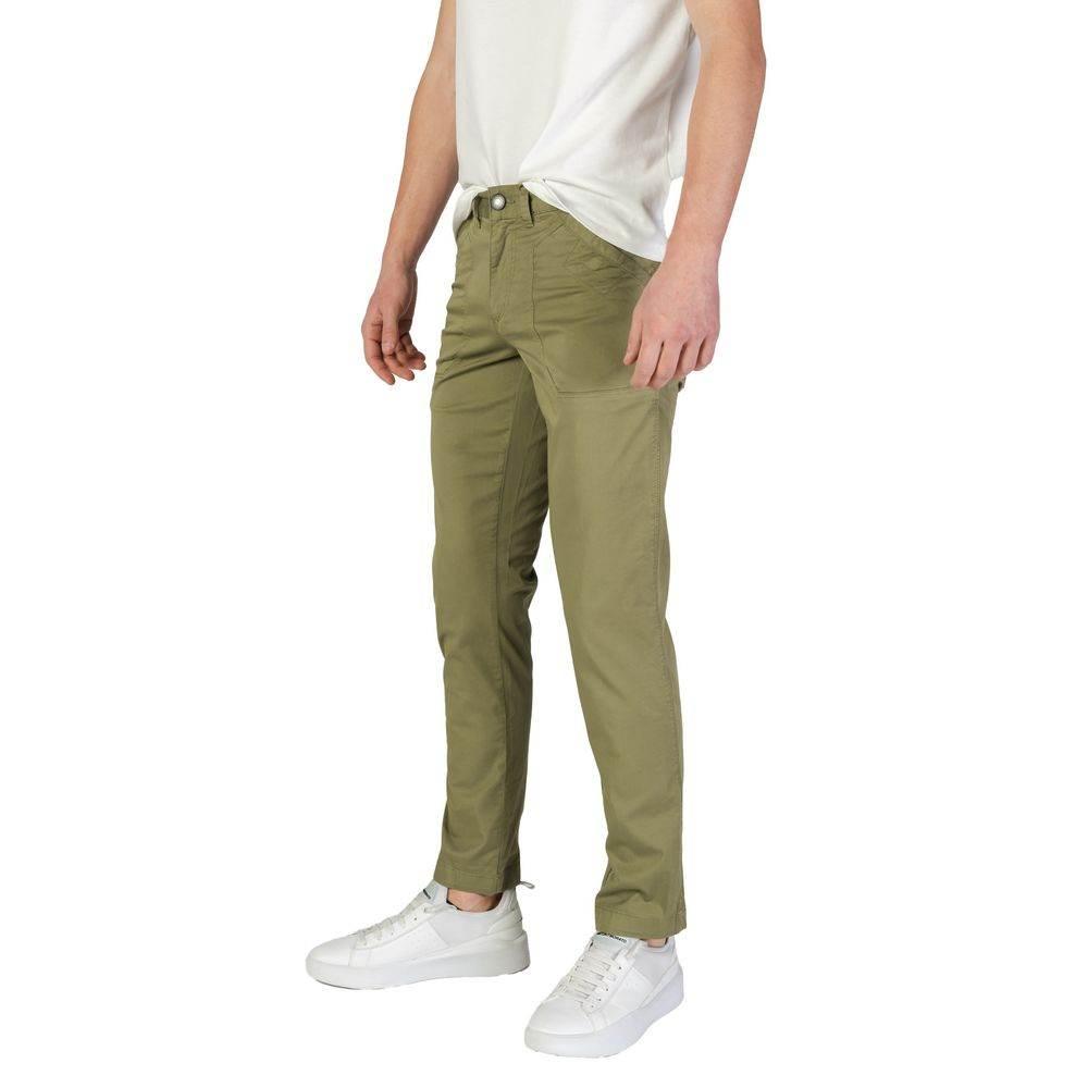 Refrigiwear Green Cotton Pant - Hilstor