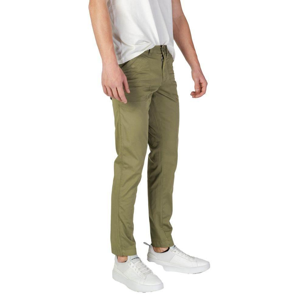 Refrigiwear Green Cotton Pant - Hilstor
