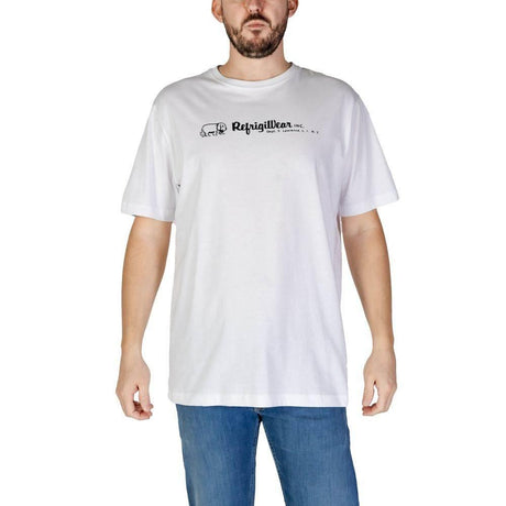 Refrigiwear White Cotton T-Shirt - Hilstor