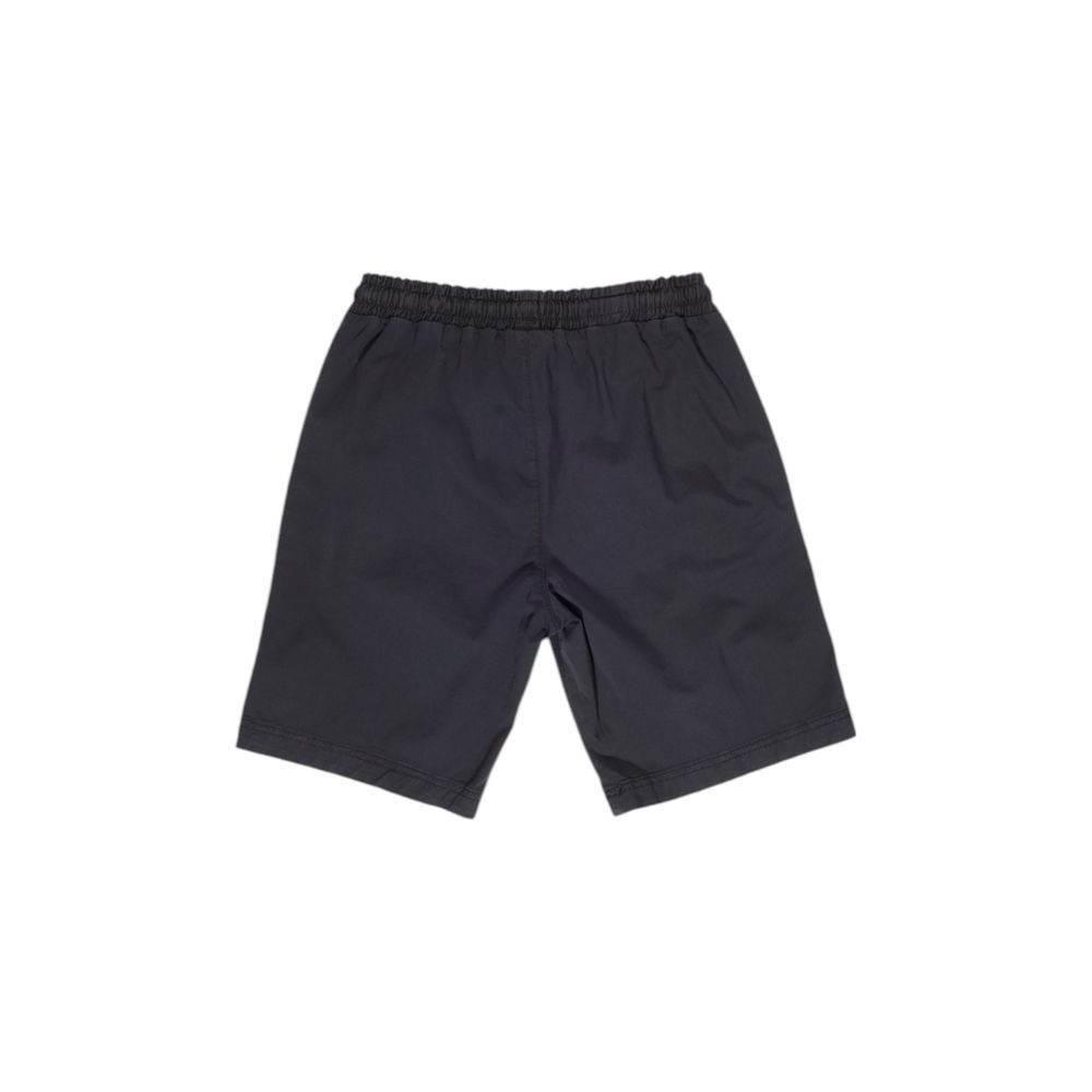 Refrigiwear Black Cotton Bermuda - Hilstor