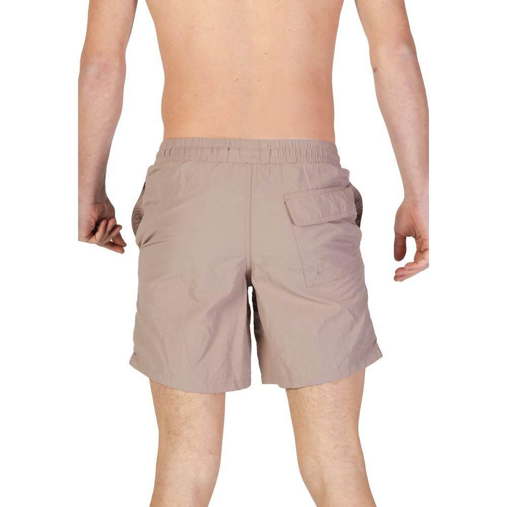 Lyle & Scott Beige Nylon Swim Short - Hilstor