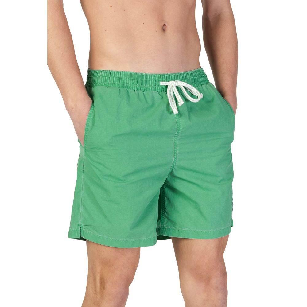 Lyle & Scott Green Nylon Swim Short - Hilstor