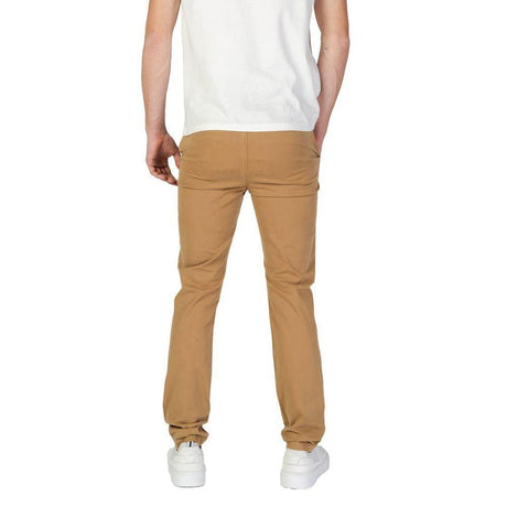 Superdry Beige Cotton Skinny Pant - Hilstor