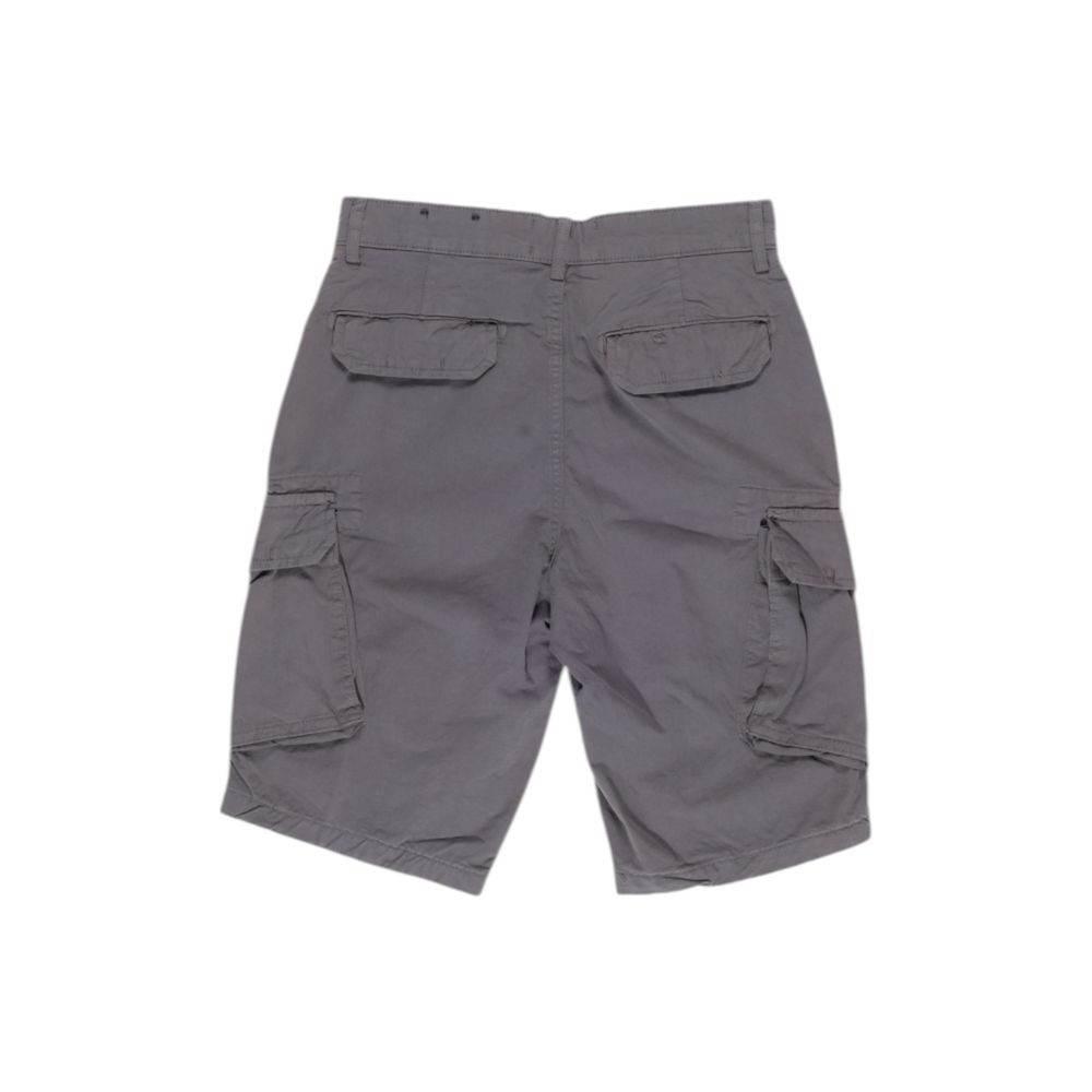 Lyle & Scott Gray Cotton Bermuda - Hilstor