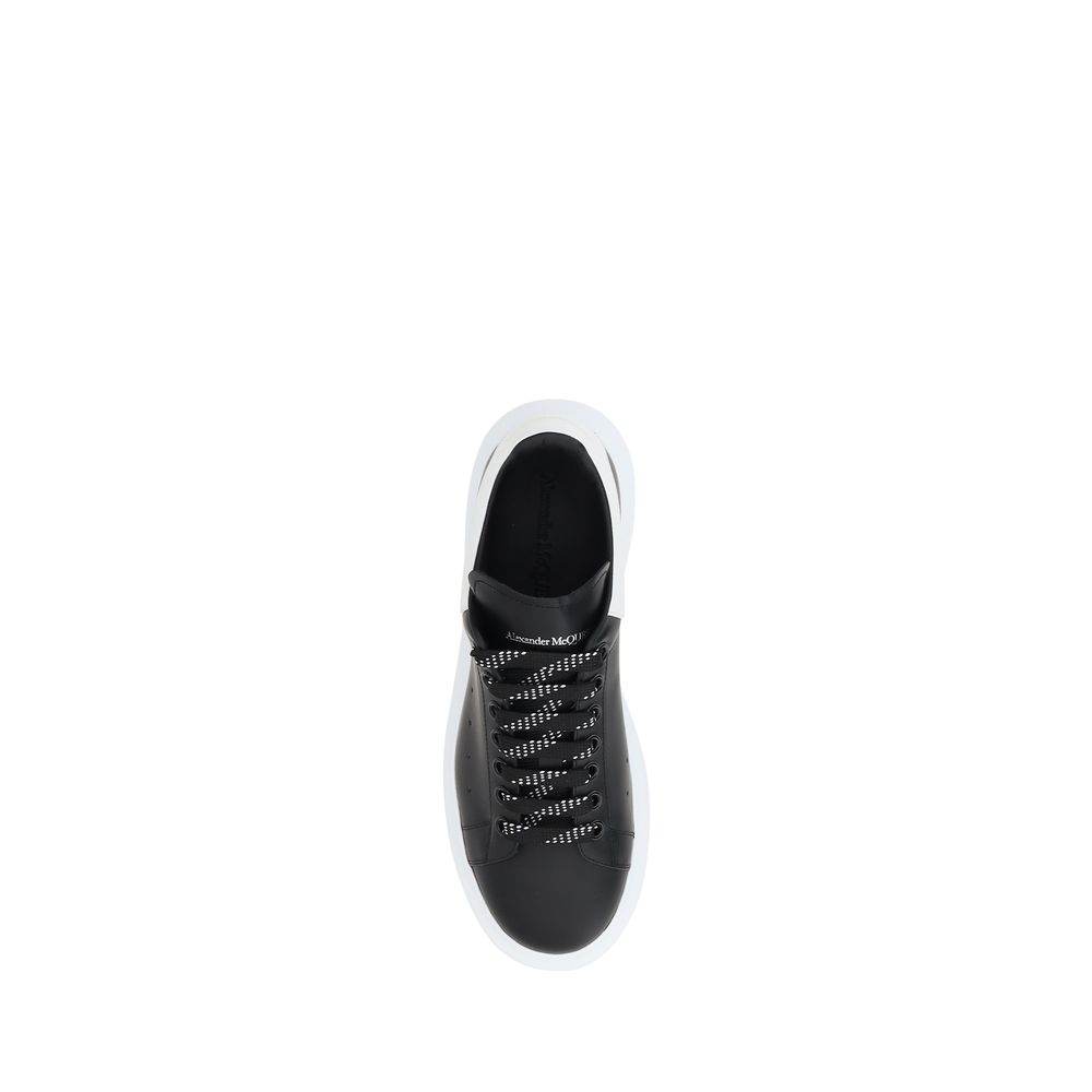 Alexander McQueen Leather Sneakers - Hilstor