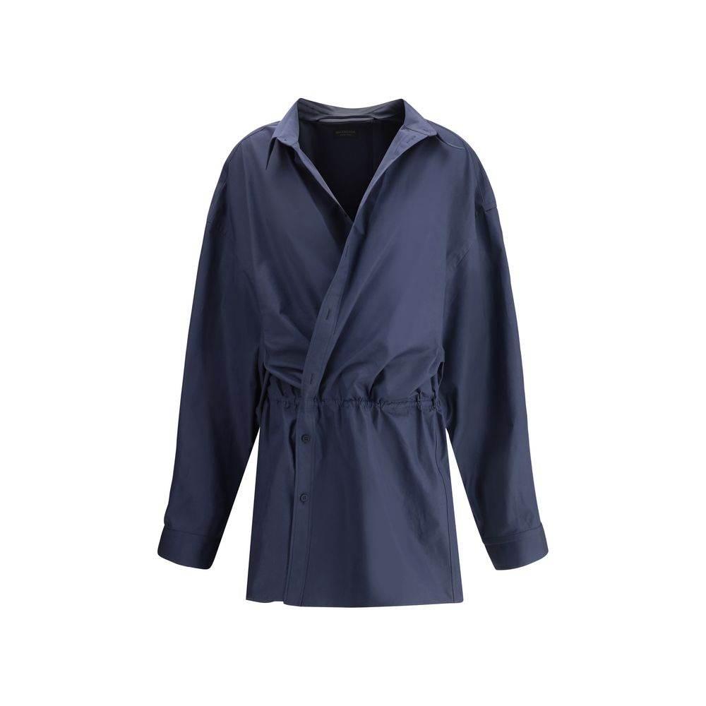 Balenciaga Shirt Mini Dress - Hilstor