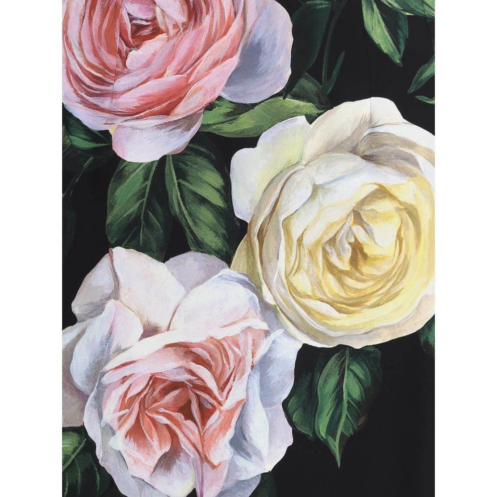 Dolce & Gabbana Rose and peony pattern Skirt - Hilstor