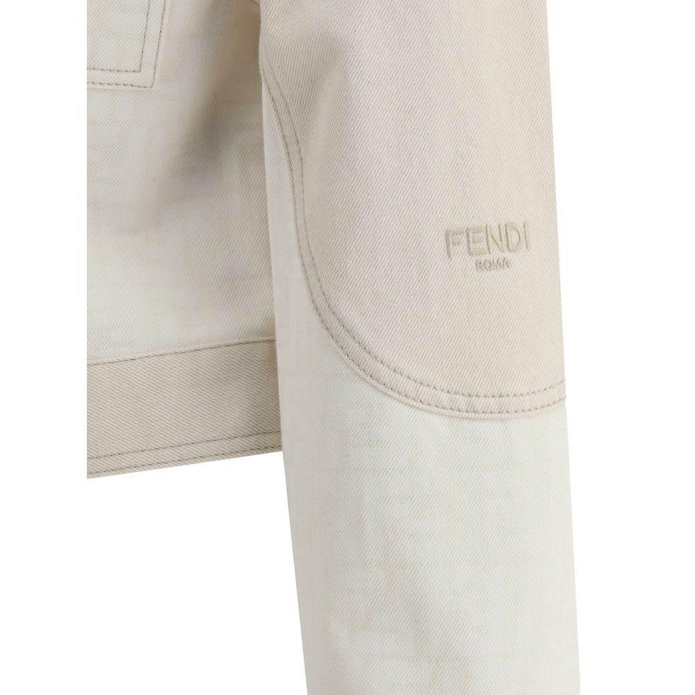 Fendi FF print Denim Gacket - Hilstor