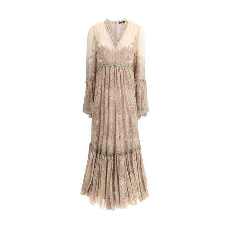 Etro Floral print Long Dress - Hilstor