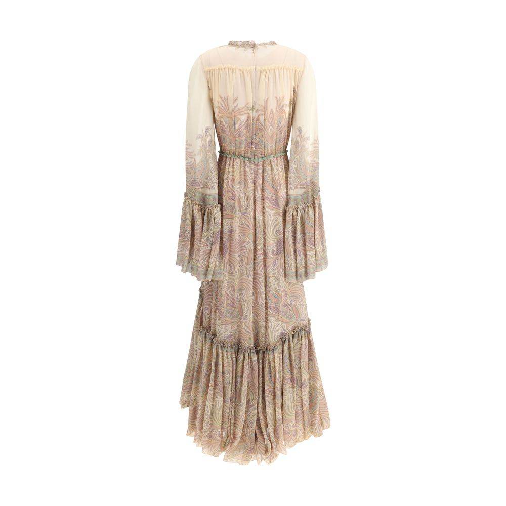 Etro Floral print Long Dress - Hilstor