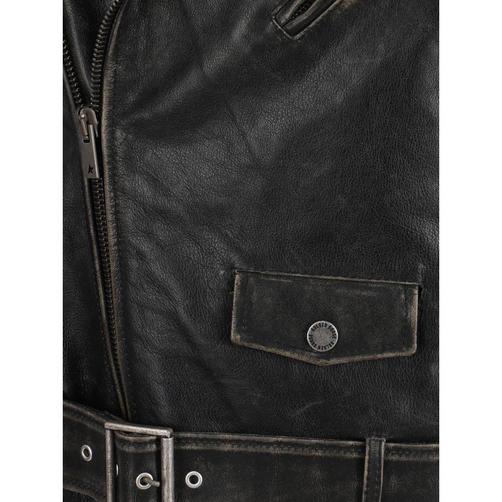 Golden Goose Golden Biker Jacket - Hilstor