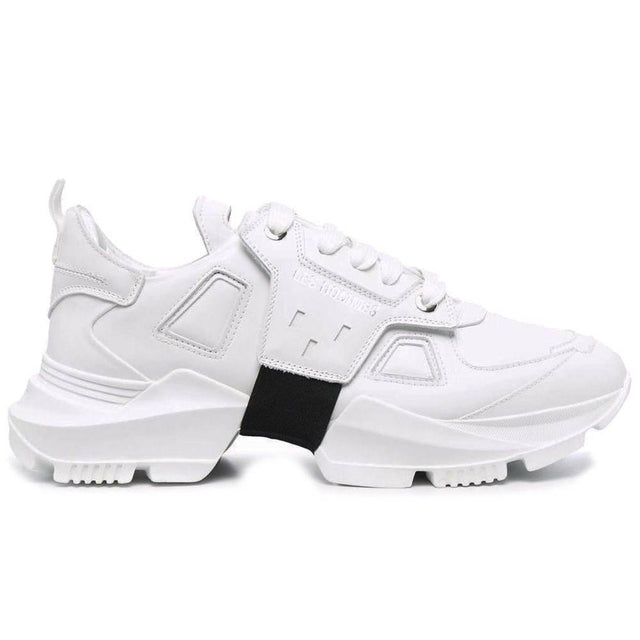Les Hommes White Calfskin Men Sneaker - Hilstor