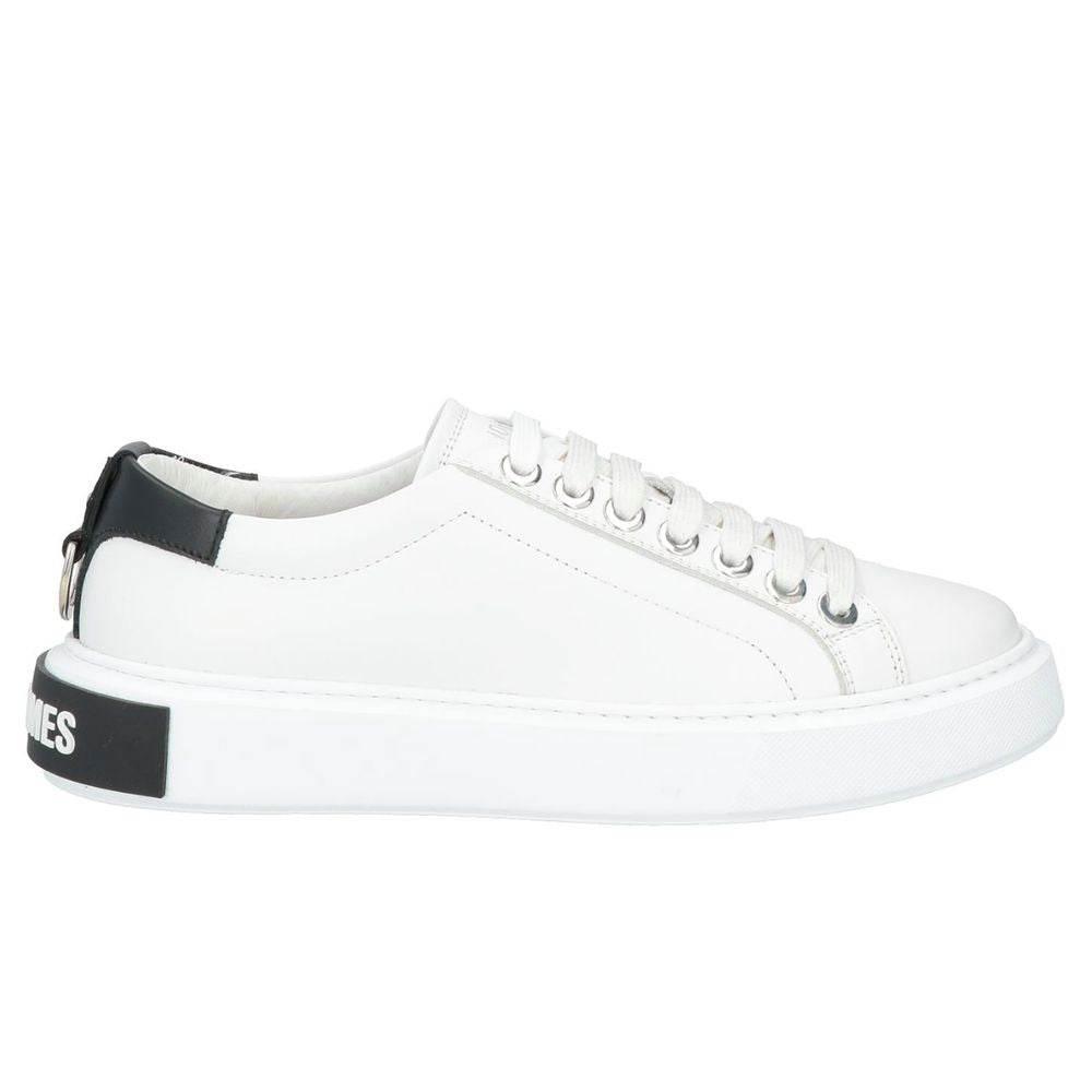 Les Hommes White Calfskin Men Sneaker - Hilstor